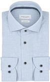 Profuomo Chemise Mix De Lin Bleu Clair PPWH10012D-M1 commander en ligne | Suitable