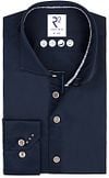 R2 Overhemd Fine Twill Navy 128.WSP.062-010 kopen | Suitable