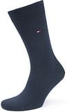 Tommy Hilfiger Chaussettes Lot de 2 paires Birdseye Burgundy Navy