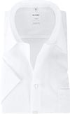 OLYMP Luxor Hemd Comfort Fit Weiß Kurzarm 025412-00
