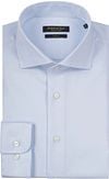 Steppin' Out Overhemd Slim-Fit Twill Lichtblauw SM6004.0001-2001 kopen | Suitable