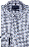 Suitable Shirt Construct Print Blue SH-HBD-24-02 order online | Suitable