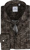 Blue Industry Hemd Blumenmuster Dunkelbraun kaufen | 2721.22 Brown/Black Print | Suitable