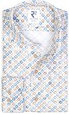 R2 Chemise Knitted Bleu Beige 120.WSP.079-045 commander en ligne | Suitable