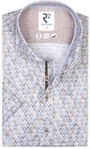 R2 Shirt Short Sleeves Print Blue 128.WSPSS.107-014 order online | Suitable