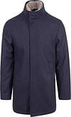 Suitable Hirsch Coat Wol Blend Navy 9060-2652 navy kopen | Suitable