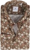 Blue Industry Overhemd Print Camel Bruin 2712.22 Camel kopen | Suitable