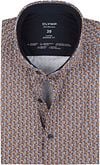 OLYMP Luxor Jersey Stretch Shirt 24/Seven Caramel 120414-24 order online | Suitable