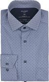 OLYMP Luxor Shirt 24/Seven Print Blue order online | 131864-11 | Suitable Norway