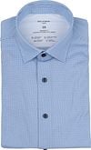 Olymp Luxor Shirt 24/Seven Print Blue order online | 134874-11 | Suitable Lithuania