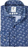 R2 Overhemd Tech Knit Flowers & Paisley Blue order online | 128.WSP.046-010 | Suitable Lithuania
