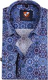 Suitable Shirt Blue Purple Dessin 188-4 HBD order online | Suitable