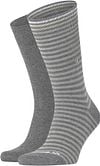 Burlington Everyday 2-Pack Strepen Grijs 21087-3390 kopen | Suitable