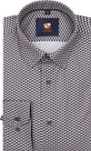 Chemise convenable imprimée marron 267-12 267-12 commander en ligne | Suitable
