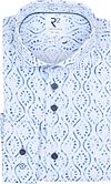 R2 Shirt Print Light Blue order online | 120.WSP.069-014 | Suitable Norway