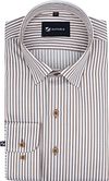 Suitable Shirt Brown Stripes 275-6 order online | Suitable