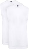 Alan Red Débardeur Sans Manches T-Montana Blanc (lot de 2) 6684/2P/01 Montana Singlet White