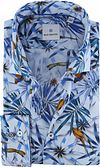Blue Industry Overhemd Tropisch Blauw 2046.21 Blue kopen | Suitable