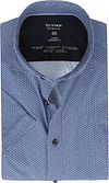 OLYMP Luxor 24/7 Shirt Printed Dark Blue order online | 129612-18 | Suitable Hungary