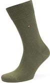 Tommy Hilfiger Chaussettes Classique Lot de 2 paires Vert Noir