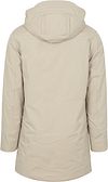 KnowledgeCotton Apparel Climate Shell Coat Ecru Product / Achterkant