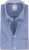 OLYMP Chemise Luxor Manches Courtes Carreaux Bleu Royal 319012-19 commander en ligne | Suitable