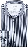 Olymp Luxor Shirt Stripes Navy 123284-18 order online | Suitable