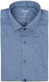 OLYMP Overhemd Level 5 24/Seven Melange Blauw 206044-11 kopen | Suitable