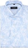 Olymp Signature Twill Shirt Print Light Blue order online | 857474-11 | Suitable Lithuania