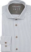 Pure Chemise The Functional Super Stretch Marron Rayé  D91307-21170-264 commander en ligne | Suitable