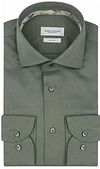 Profuomo Twill Shirt Olive Green order online | PPWH10014E-Z3 | Suitable Lithuania