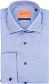 Suitable Overhemd Fijne Ruit Blauw DM22-02 DM22-02 kopen | Suitable