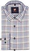 Suitable Shirt Brown Checkered 255-6 HBD Check Brown Green order online | Suitable