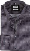 Olymp Level Five Shirt Print Dark Blue 209824-22 order online | Suitable