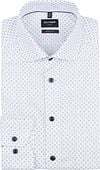 OLYMP Luxor Hemd Extra Long Sleeves Druck Weiß 123459-11 kaufen | Suitable