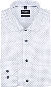 Olymp Luxor Shirt Extra Long Sleeves Print White 123459-11 order online | Suitable
