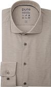 Pure Shirt Melange Beige 4067-21120-210 order online | Suitable