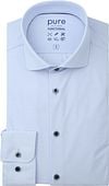 Pure Shirt Melange Light Blue 4067-21120-100 order online | Suitable