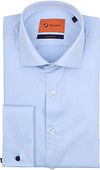 Suitable Chemise Double Poignet Bleu DM-03 Uni Blue commander en ligne | Suitable