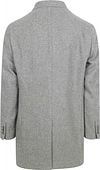 Suitable Coat Wool Twill Grey Product / Achterkant