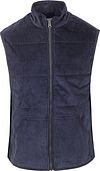 KnowledgeCotton Apparel Corduroy Bodywarmer Marine 1100005-1412 commander en ligne | Suitable
