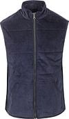 KnowledgeCotton Apparel Corduroy Bodywarmer Navy 1100005-1412 order online | Suitable