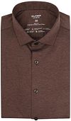 OLYMP Shirt Level 5 24/Seven Melange Brown 206044-28 order online | Suitable