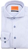 Suitable Hemd Jacquard Luxe Blauw kopen | Suitable