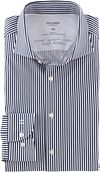 Olymp Level 5 24/seven Shirt Stripes Navy order online | 072964-18 | Suitable Finland