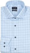 Olymp Luxor Shirt Extra Long Sleeves Print Multicheck Blue 131889-11 order online | Suitable