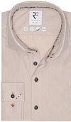 R2 Shirt Knitted Herringbone Ecru order online | 126.WSP.019-045 | Suitable Norway
