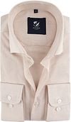 Suitable Respect Overhemd Beige 207-2 Sust CaW Beige Point kopen | Suitable