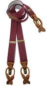 Sir Redman Luxury Suspenders Essential Bordeaux Product / Detail
