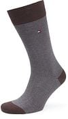 Tommy Hilfiger 2-Pair Socks Birdseye Burgundy Navy